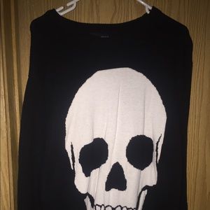 Super Comfy Skull Knitted Sweater